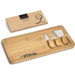 Okiyo Chizu Bamboo Cheese Board Set - Image 9