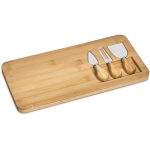 Okiyo Chizu Bamboo Cheese Board Set - Image 3