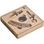 Okiyo Budonoki Bamboo Wine Accessories set - Image 7