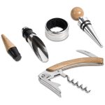 Okiyo Budonoki Bamboo Wine Accessories set - Image 15