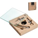 Okiyo Budonoki Bamboo Wine Accessories set - Image 12