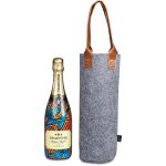 Okiyo Tahada RPET Felt Wine Tote - Image 7