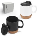 Serendipio Sienna Cork & Ceramic Coffee Mug - 340ml - Image 5