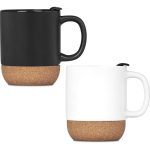 Serendipio Sienna Cork & Ceramic Coffee Mug - 340ml - Image 7