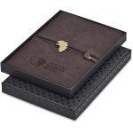 Andy Cartwright Afrique Cowskine A5 Soft Cover Notebook - Image 4