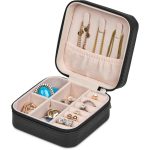 Eva & Elm Crystal Travel Jewellery Box - Image 3