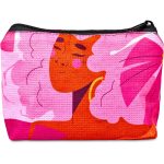 Pre-Printed Sample Hoppla Leanne Recycled PET Stitch-Bond Mini Toiletry Bag - Image 11