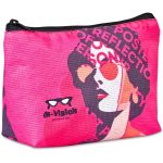 Pre-Printed Sample Hoppla Leanne Recycled PET Stitch-Bond Midi Toiletry Bag - Image 9