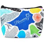 Pre-Printed Sample Hoppla Leanne Recycled PET Stitch-Bond Midi Toiletry Bag - Image 10