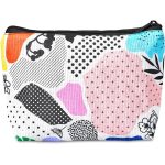 Pre-Printed Sample Hoppla Leanne Recycled PET Stitch-Bond Midi Toiletry Bag - Image 3