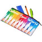 Hoppla Junior Recycled PET Stitch-Bond Pencil Case - Image 4