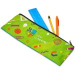Pre-Production Sample Hoppla Parker Recycled PET Stitch-Bond Pencil Case - Image 9