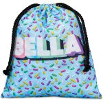 Pre-Production Sample Indian Midi Polyester Drawstring Pouch - Image 5