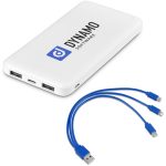 Kingpin White 10 Compact Power Bank – 10,000mAh - Image 7