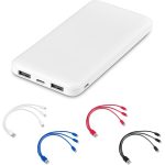 Kingpin White 10 Compact Power Bank – 10,000mAh - Image 4