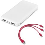Kingpin White 10 Compact Power Bank – 10,000mAh - Image 10