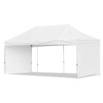 Coated Steel Sublimated Gazebo 6m x 3m - 2 Short Full-Wall Skins - Image 6
