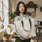 Okiyo Tansu Recycled Canvas Conference Tote - Image 17