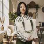 Okiyo Tansu Recycled Canvas Conference Tote - Image 18