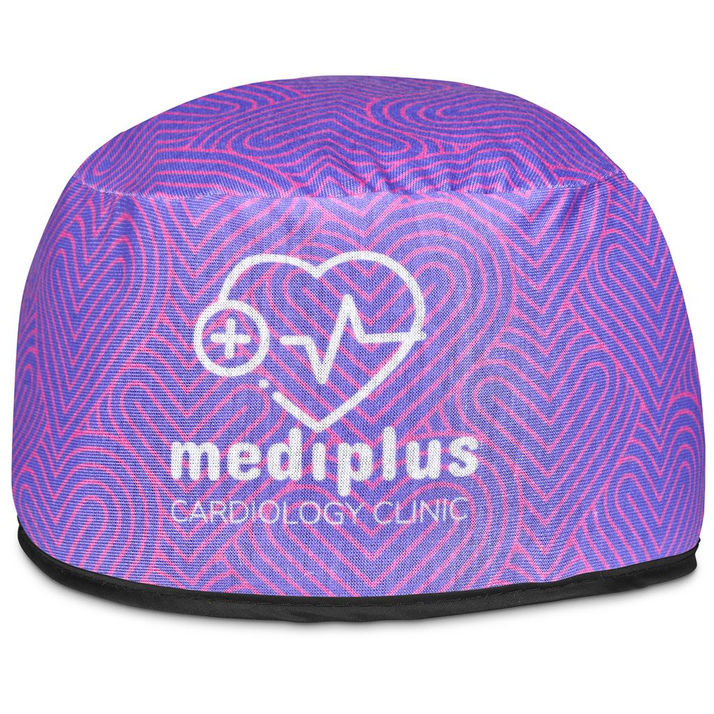 DEFAULT_1024X1024 Pre-Production Sample Hoppla Halo Polyester Nurse Theatre Cap - Image 1