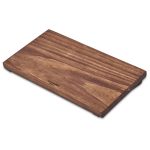 Serendipio Large Farm Style Wooden Tray with Leather Straps - Image 2
