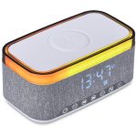 Serendipio Cumberland 10W Bluetooth Speaker Wireless Charger & Clock - Image 8