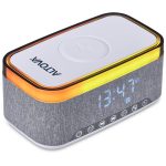 Serendipio Cumberland 10W Bluetooth Speaker Wireless Charger & Clock - Image 18