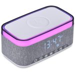 Serendipio Cumberland 10W Bluetooth Speaker Wireless Charger & Clock - Image 14