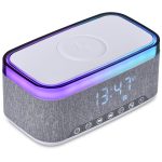 Serendipio Cumberland 10W Bluetooth Speaker Wireless Charger & Clock - Image 11