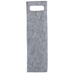 Pre-Production Sample Hoppla Velto RPET Felt Single Wine Carrier - Image 4